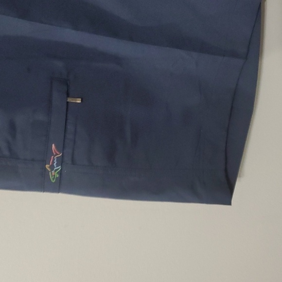 Greg Norman Shorts Men's Sz 36 Blue Performance Fabric Moisture Wicking Stretch - Picture 3 of 14